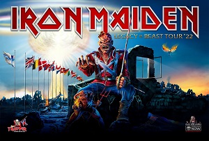 News CONCERTS IRON MAIDEN'S EUROPEAN 'LEGACY OF THE BEAST' SUMMER TOUR POSTPONED UNTIL 2022